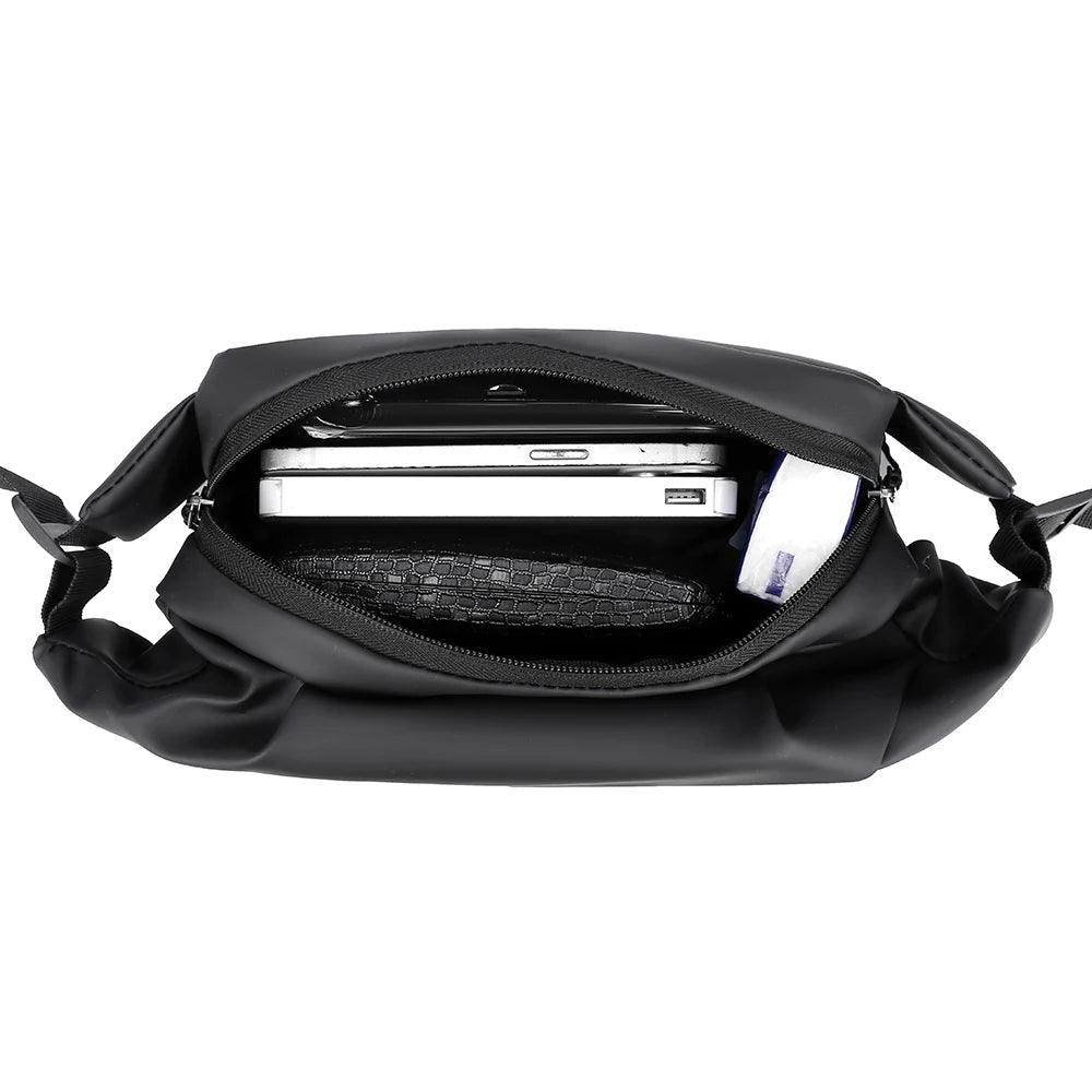 New Men'S Shoulder Bag Fashion Simple Large Capacity Multi-Function Men'S Chest Bag Designer Models Men'S Crossbody Bag
